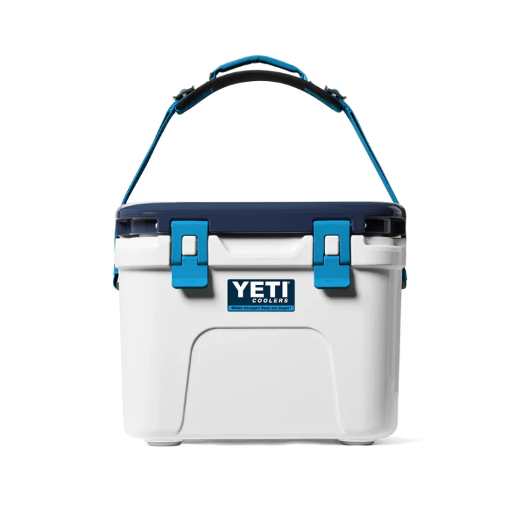 Yeti Roadie 15 Hard Cool Box - White/Blue - Image 5
