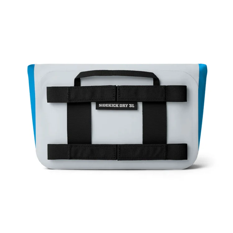 Yeti Sidekick Dry Gear Case 3L - Fog Grey/Blue - Image 5