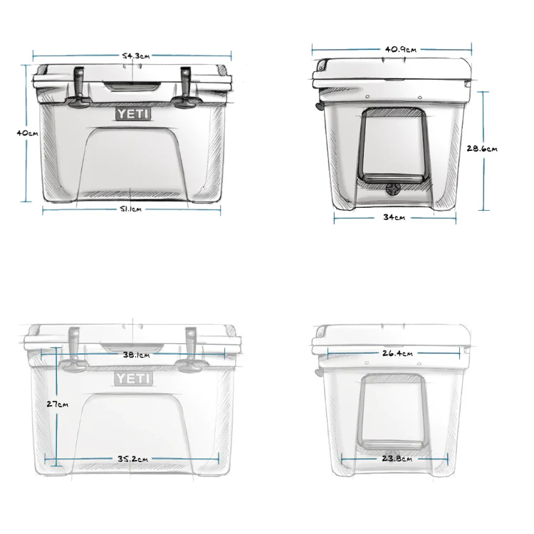 Yeti Tundra 35 Hard Cool Box - Tan - Image 4